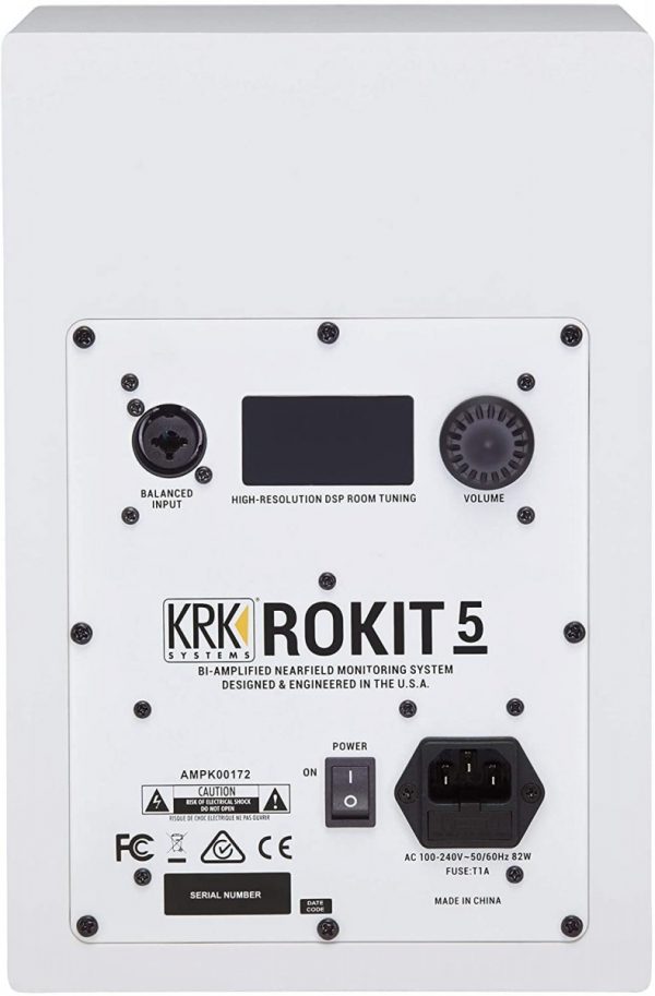 krk rokit 5 pair white