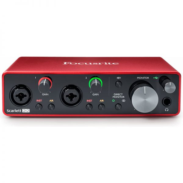 Focusrite Scarlett 2i2 3rd Gen Audio Interface - SingaporeProAudio