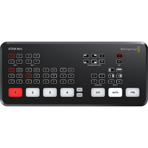 Blackmagic Design ATEM Mini HDMI Live Stream Switcher - SingaporeProAudio