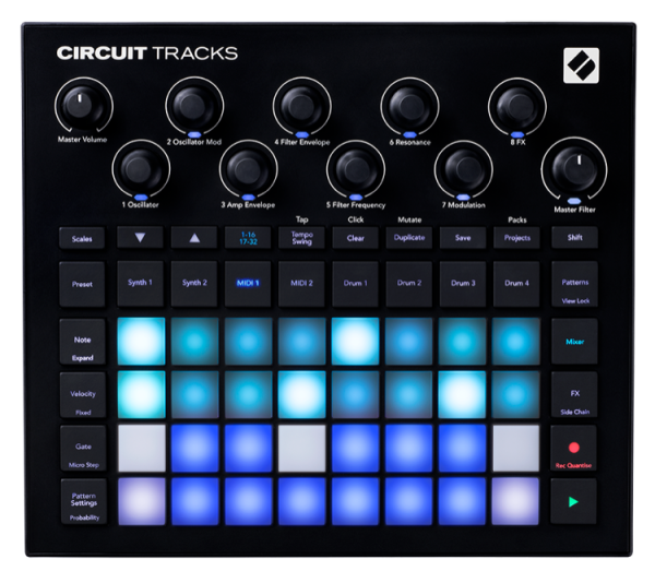 Novation Circuit Tracks Groovebox - SingaporeProAudio