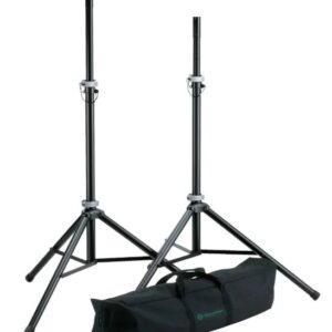 K&M 21459 Speaker Stand Package (Black)