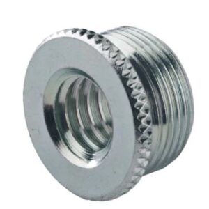K&M 217 Thread Adapter 3/8Inch Female to 5/8Inch Male