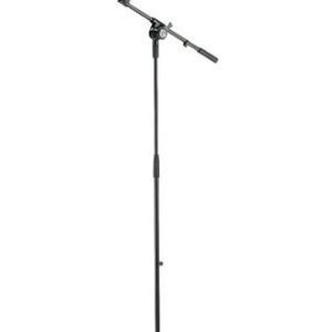 K&M 25600-500-55 Mic Stand, 5/8 Thread, Black