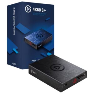 Elgato Game Capture 4K60 S+ 4K60 HDR10 capture w/ standalone SDcard recording zero-lag pass through