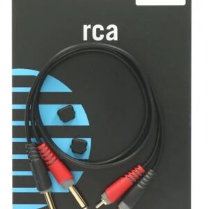 Klotz AT-CJ0300 3m RCA-1/4" Twin Cable