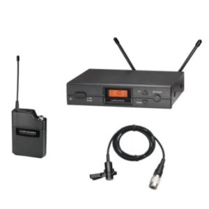 Audio-Technica ATW2110b/831cW Wireless Lavalier Microphone System