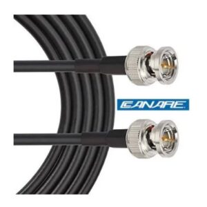 AVLFX Basics Canare L-5.5CUHD 12G-SDI UHD 4K BNC Cable (Black, 75m)