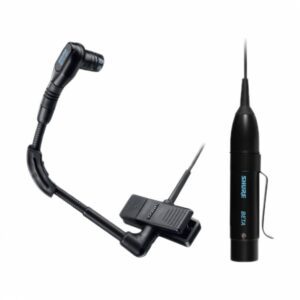 Shure BETA98H/C Clip-on Instrument Microphone with Attached Preamplifier (XLR connection)