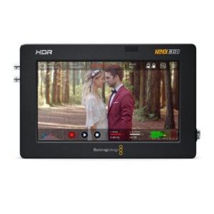 Blackmagic Design Video Assist 7-inch 12G HDR Portable Monitor, Recorder, Scope, and Viewfinder
