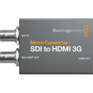 Blackmagic Design SDI to HDMI 3G Micro Converter With Power Supply
