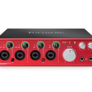 Focusrite Clarett 4Pre 18X8 Thunderbolt Interface