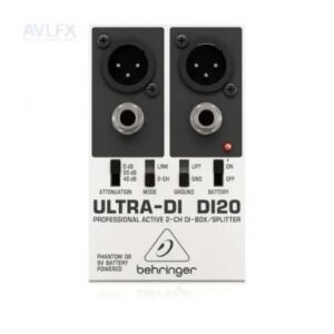 Behringer ULTRA-DI DI20 Professional Active 2-Channel DI-Box/Splitter