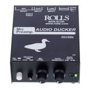 Rolls DU30b Audio Ducker with Microphone Preamp - Image 1