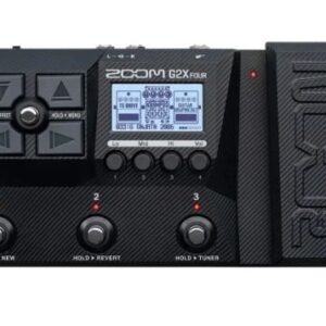 Zoom G2X Four Multi-effects Processor with Expression Pedal