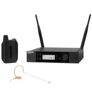 Shure GLXD14R+ Digital Wireless Rackmount Earset System with MX153 Microphone