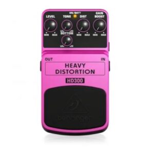 Behringer HEAVY DISTORTION HD300 Heavy Metal Distortion Effects Pedal - Image 1