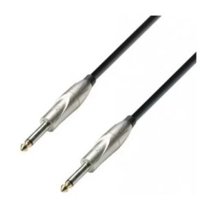 Adam Hall Germany K3IPP0300 Instrument Cable 6.3 mm Jack mono to 6.3 mm Jack mono 3 m