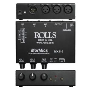 Rolls MX310 3 Ch. Mic Mixer/Combiner - Image 1