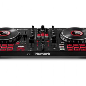 Numark Mixtrack Platinum FX 4-Deck Advanced DJ Controller with Jog Wheel Displays and Effects Paddles - Image 3