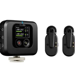 Shure MoveMic Two Wireless Lavalier Microphone Receiver Kit