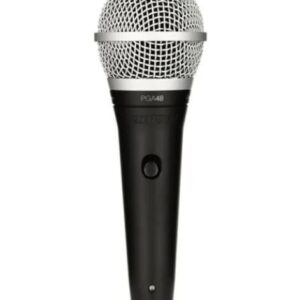 Shure PGA48 Cardioid Dynamic Vocal Microphone (Excludes XLR Cable)