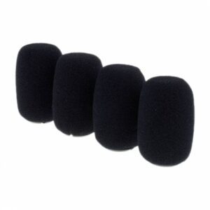 Shure RK412WS Black Snap-fit Foam Windscreen for MX412 MX418 (4pcs/pack)