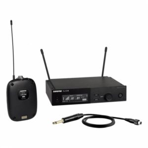 Shure SLXD14 Digital Wireless Guitar System with WA305 Instrument Cable - Image 1