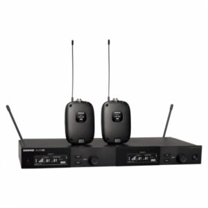 Shure SLXD14D Dual Digital Wireless System with 2 SLXD1 (Without Microphone) - Image 1