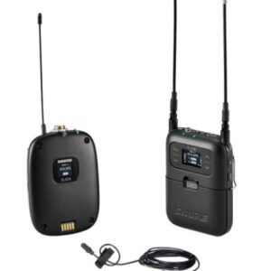 Shure SLXD15/DL4B Portable Wireless System With SLXD1 Bodypack Transmitter And DL4 Lavalier Microphone