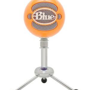 Blue Microphones Snowball USB Microphone, Bright Orange - Image 1