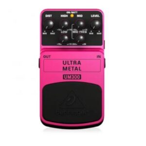 Behringer ULTRAMETAL UM300 Heavy Metal Distortion Effects Pedal