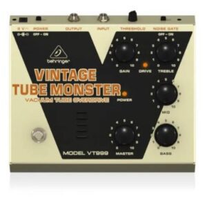 Behringer VINTAGE TUBE MONSTER VT999 Classic Vacuum Tube Overdrive