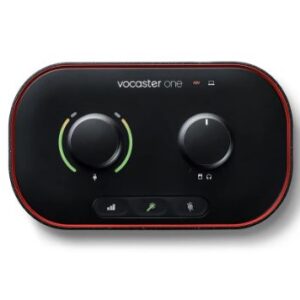 Focusrite Vocaster One USB-C Podcasting Audio Interface - Image 1