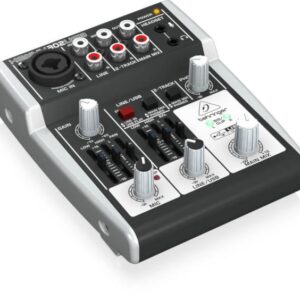 Behringer XENYX 302USB Premium 5-Input Mixer with USB/Audio Interface