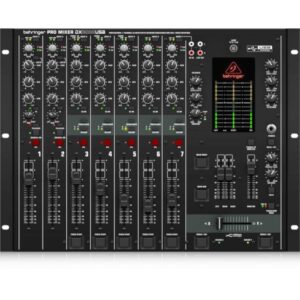 Behringer PRO MIXER DX2000USB Professional 7-Channel DJ Mixer with infinium “Contact-Free” VCA Crossfader and USB/Audio Interface