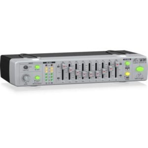 Behringer MINIFBQ FBQ800 Ultra-Compact 9-Band Graphic Equalizer with FBQ