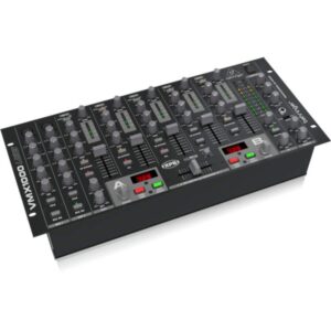 Behringer PRO MIXER VMX1000USB Professional 7-Channel Rack-Mount DJ Mixer with USB/Audio Interface, BPM Counter and VCA Control