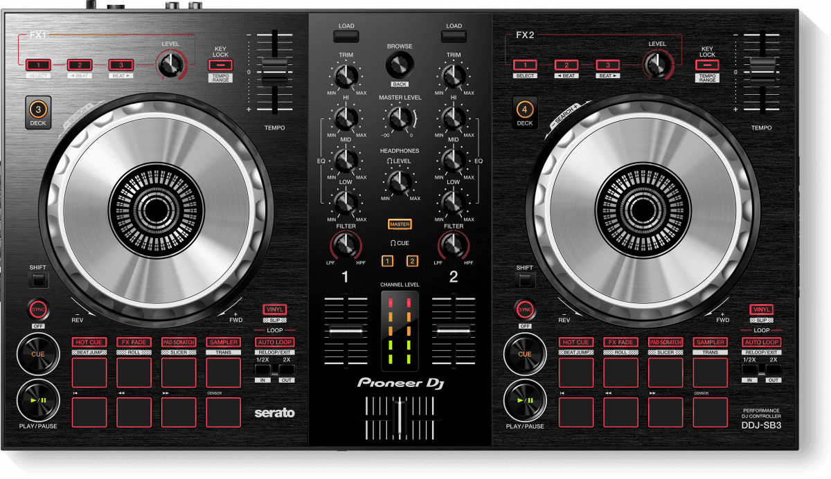 Pioneer DDJ-SB3 DJ Controller - SingaporeProAudio