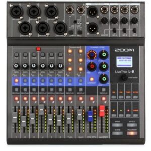 Zoom LiveTrak L-8 8-channel Digital Mixer / Recorder - Image 1