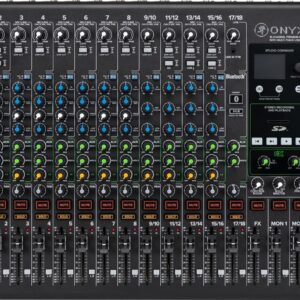 Mackie Onyx16 16-channel Analog Mixer with Multitrack USB