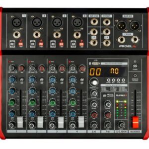 Proel PlayMix 8 8-Channel Compact Mixer