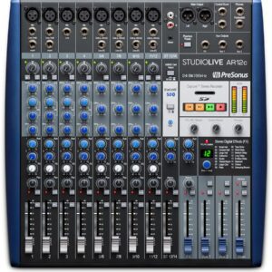 PreSonus StudioLive AR12c 12-Channel Analog Mixer