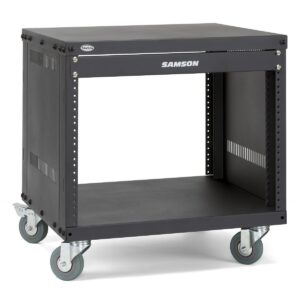 Samson SRK8 8U 19" Equipment Rack with Castor Wheels