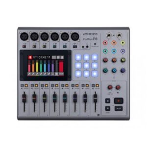 Zoom PodTrak P8 8-channel Podcasting Mixer - Image 1