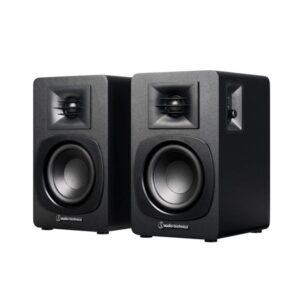 Audio Technica AT-SP3X Powered Bookshelf Speakers (Pair)