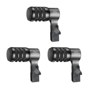 Audio Technica ATM230PK Hypercardioid Dynamic Instrument Microphone (3-Pack)