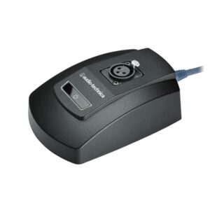 Audio Technica ATND8677a Dante Gooseneck Desk Base with AES67 - Image 1