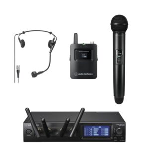 Audio Technica ATW-1423/ATM75cw System 20 PRO Dual Wireless Combo System