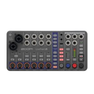 Zoom LiveTrak L6 10-channel Compact Digital Mixer