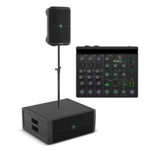 Mackie Thump GO Ultimate Portable PA Bundle – Speaker, Subwoofer, Mobile Mixer, Mounting Pole & FREE Carry Bag